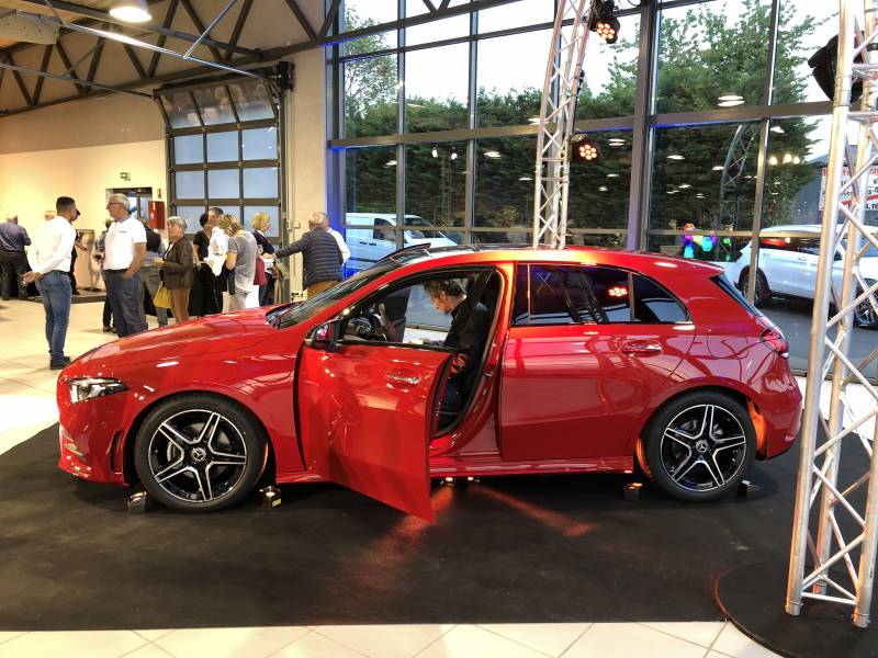 Évènement promotionnel pour la nouvelle Classe A - Concession Mercedes, Saint-Loup-de -Varenne (71)